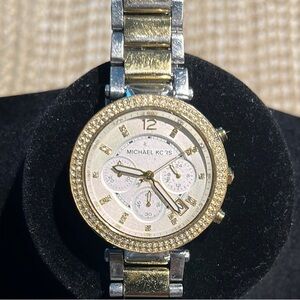 Michael Kors Gold and Silver Women's Watch 5625